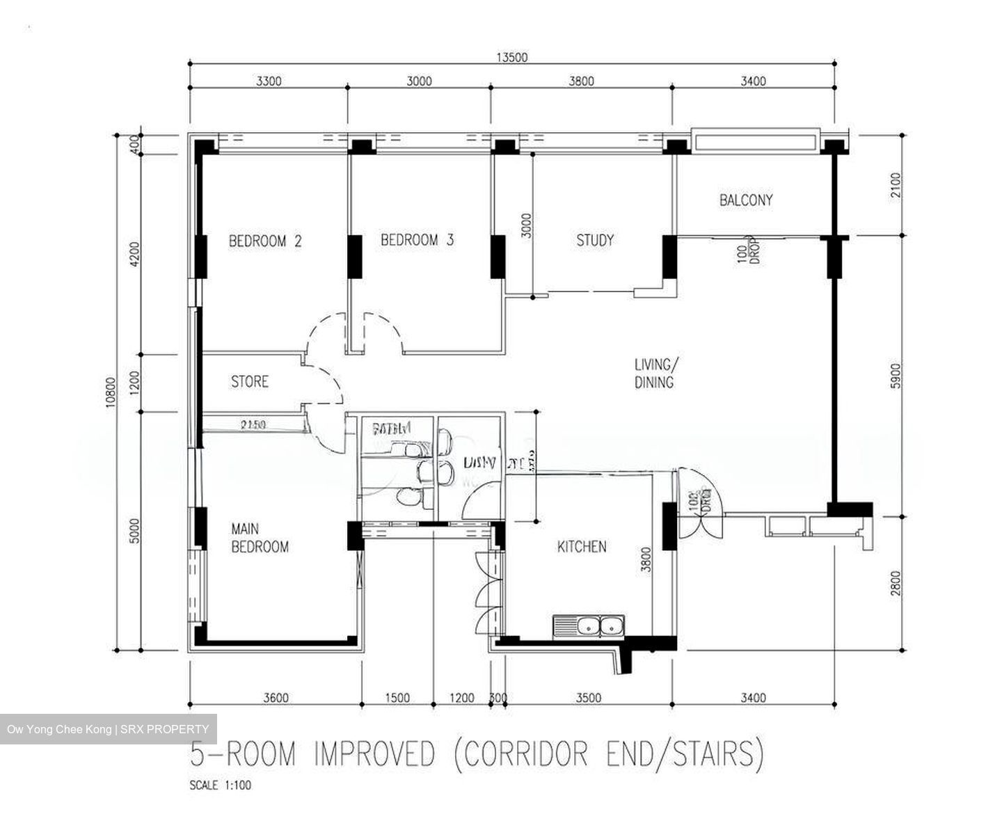 Blk 143 Pasir Ris Street 11 (Pasir Ris), HDB 5 Rooms #503116811
